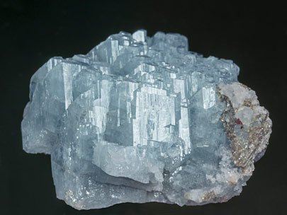 Rare Fluornatromicrolite (type locality) with Muscovite, Albite, and Schorl  - PMRARE15-061 - Lavra Quixaba - Brazil Mineral Specimen