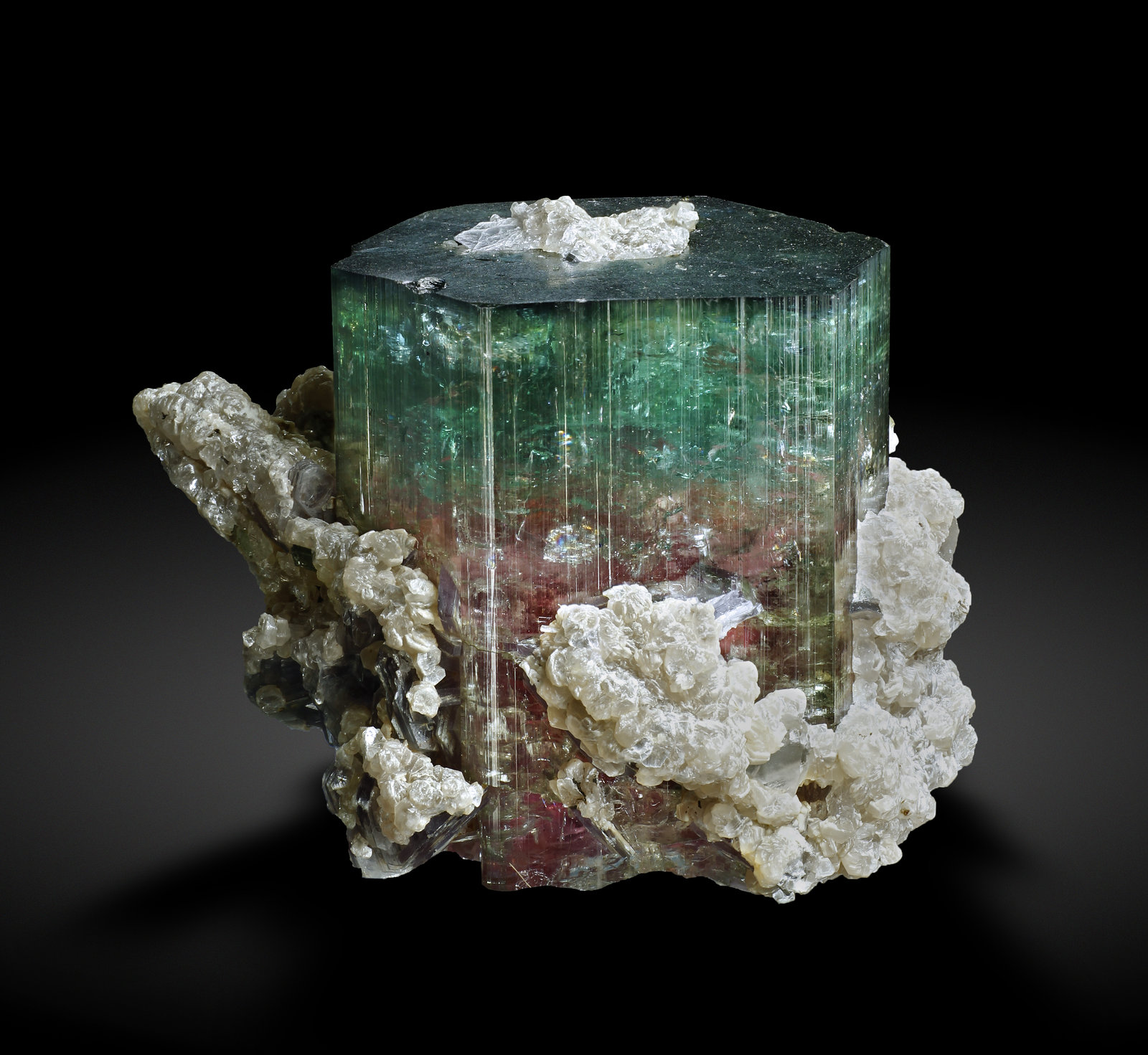 Elbaite with Mica - Naipa Mine, Alto Ligonha District, Zambezia ...