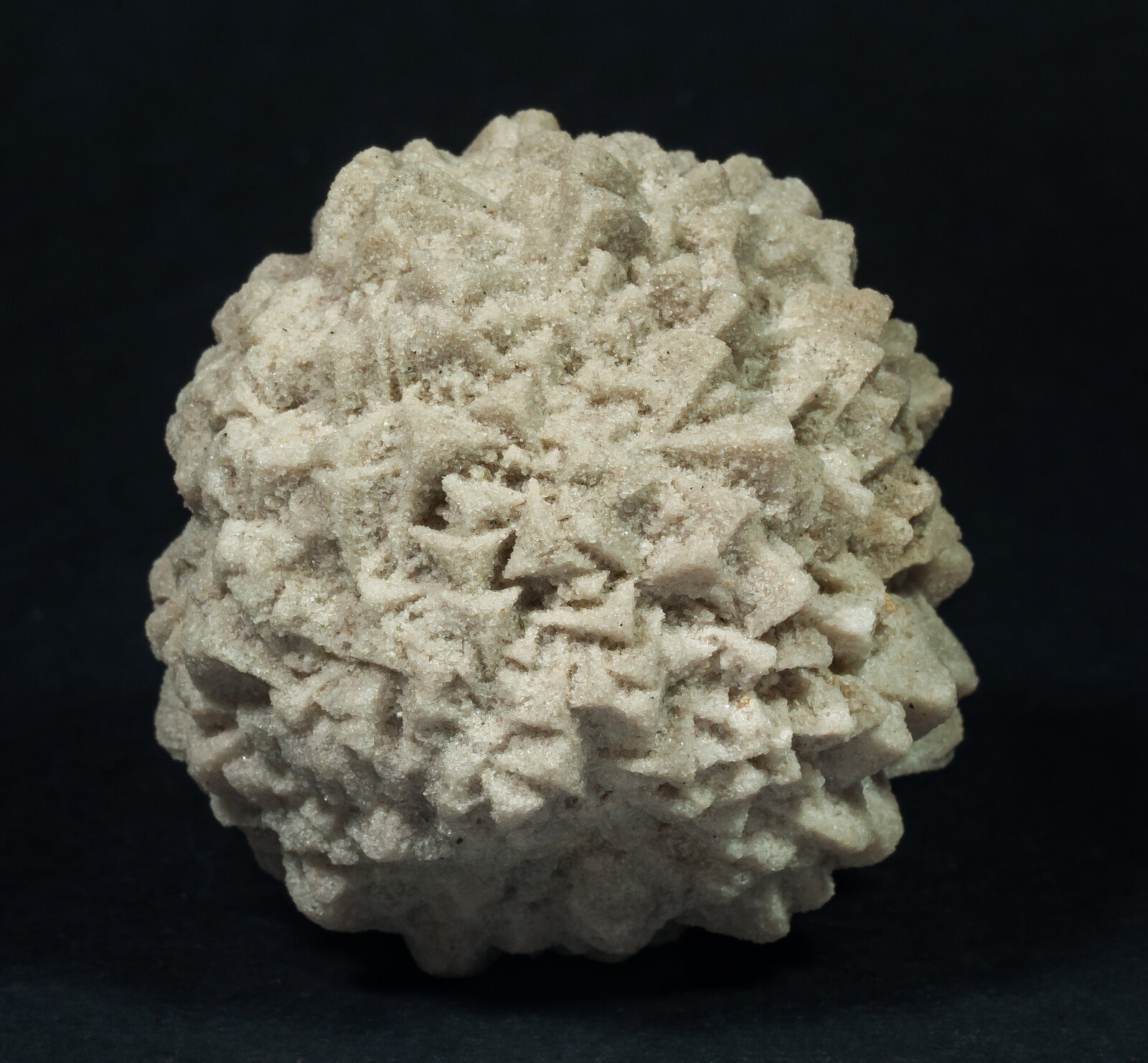 Calcite With Sand Inclusions Fontainebleau Seine Et Marne Le De France France Fabre Minerals