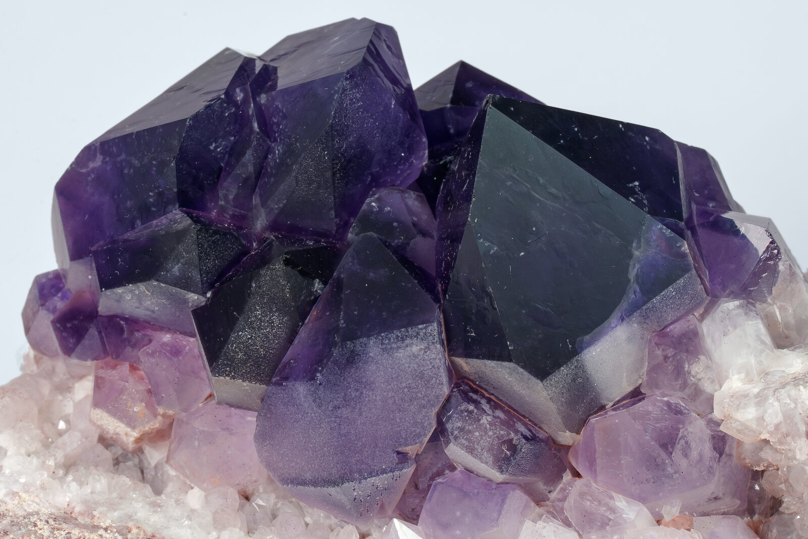 Quartz Variety Amethyst Berj A R Massif Agadez Region Niger Fabre Minerals