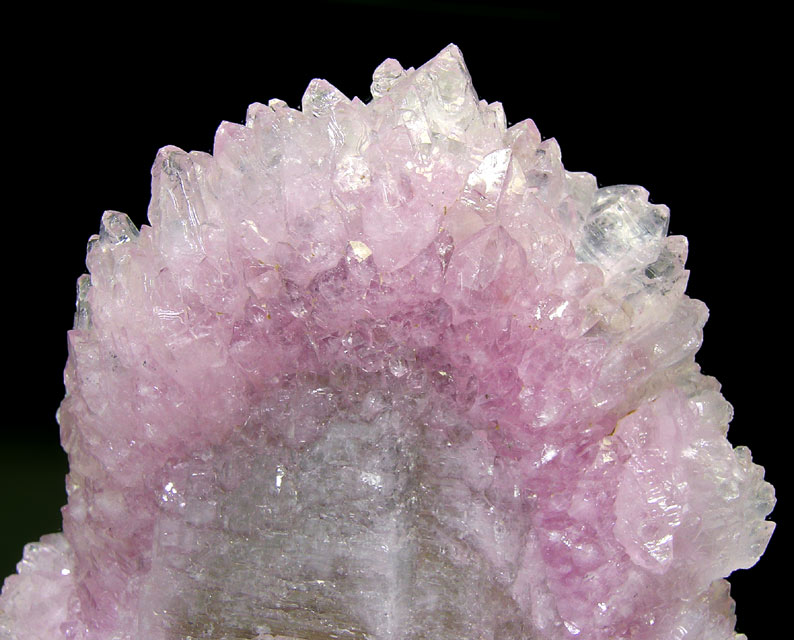 Rose Quartz on smoky Quartz and Muscovite - Alto da Pitorra ...